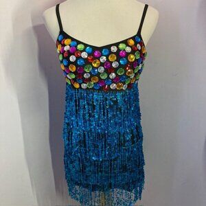 Curtain Call  Rave Dress, Leotard, Size M